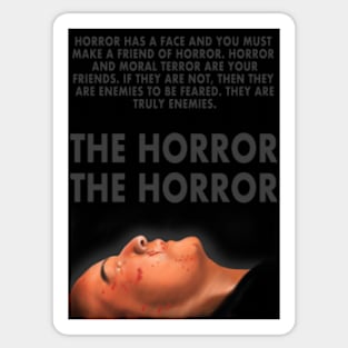 The Horror, the Horror original art illustration Walter E Kurtz tribute Sticker